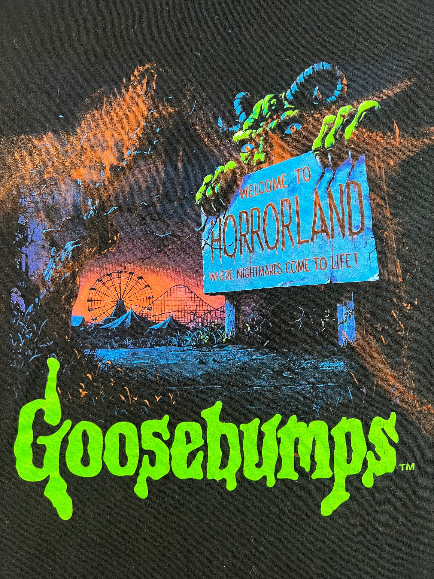 Goosebumps tee