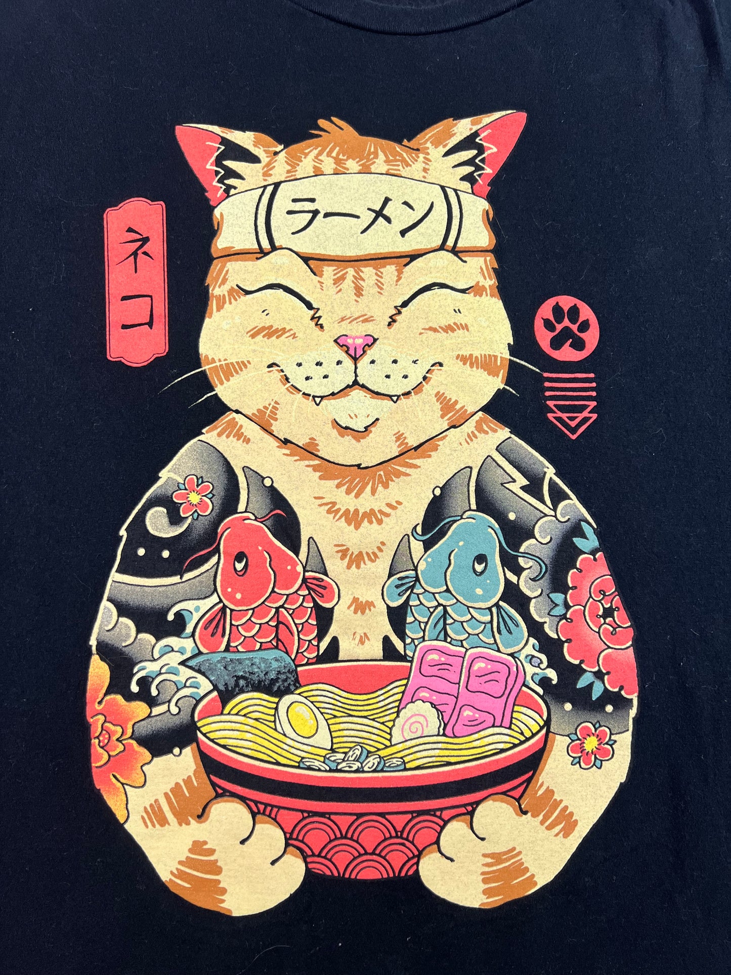 Lucky Cat With Ramen