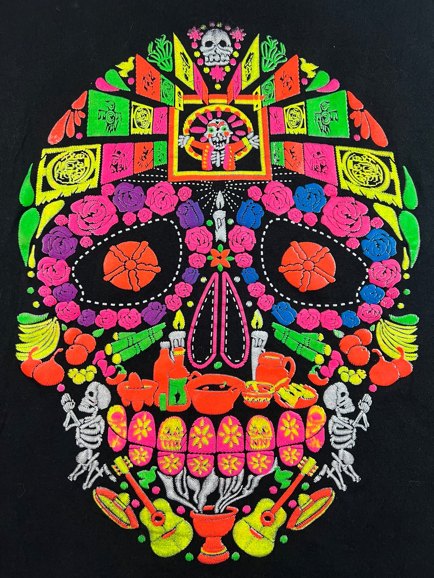 Colorful skull
