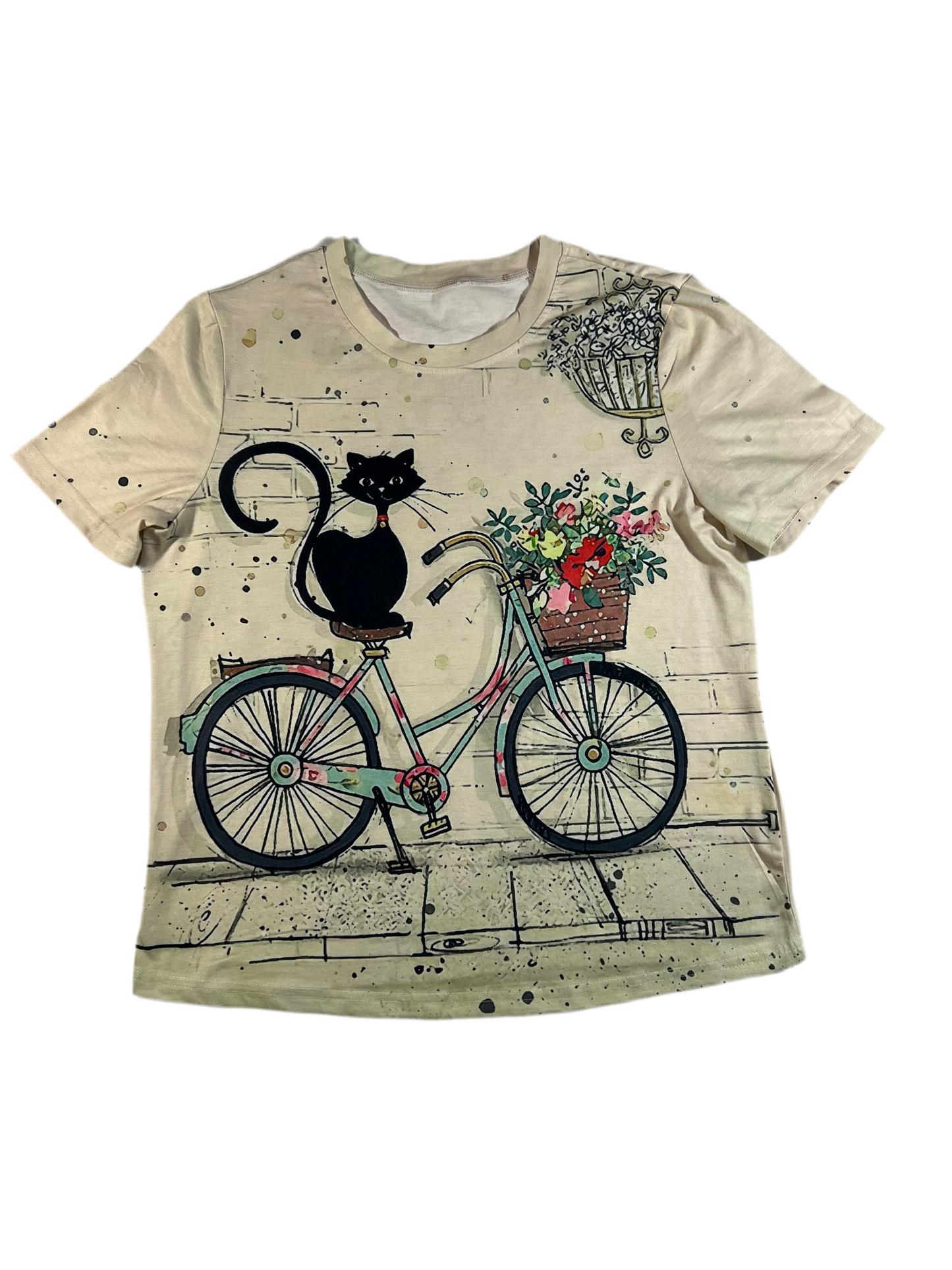 Cat On A Bike